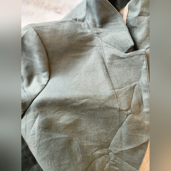 Women's J Crew Linen Blend Blazer Size 10 - Picture 10 of 10